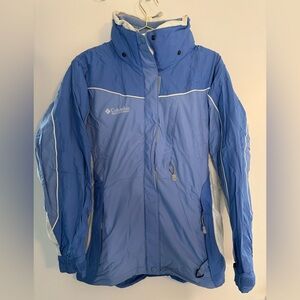 Columbia Women’s Winter Sportswear Ski Jacket, blue, size Small